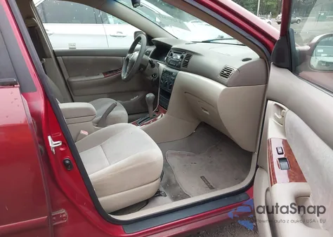 2005 Toyota Corolla Le z USA, uszkodzony, nr VIN 2T1BR32E35C390615